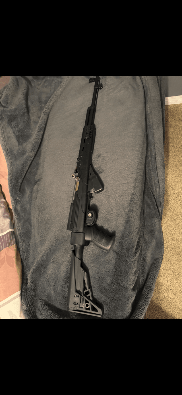 Photo of Russian SKS with ATI Adjustable Folding stock