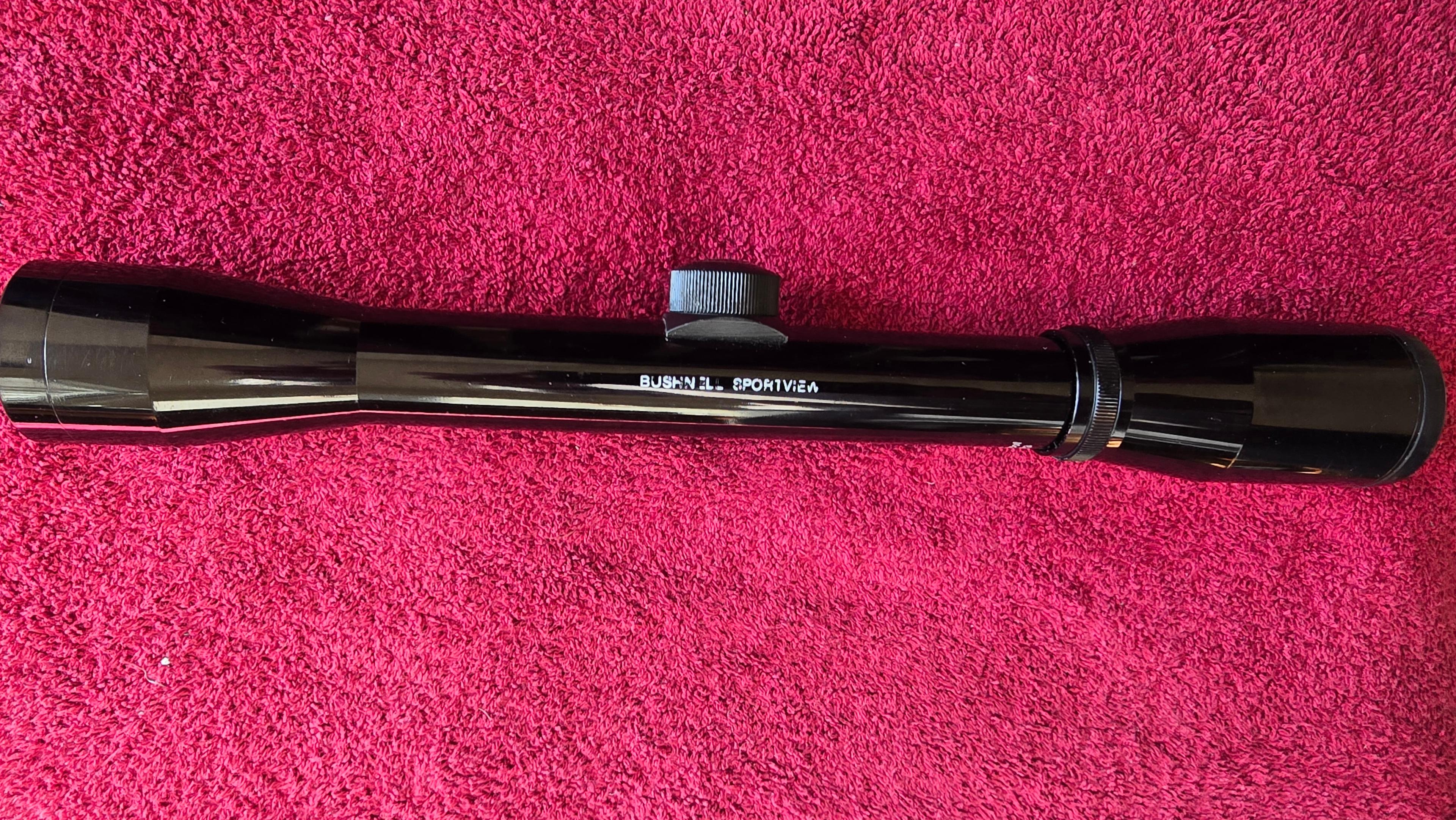 Photo of BUSHNELL SPORTVIEW 4X-36 VINTAGE RIFLE SCOPE