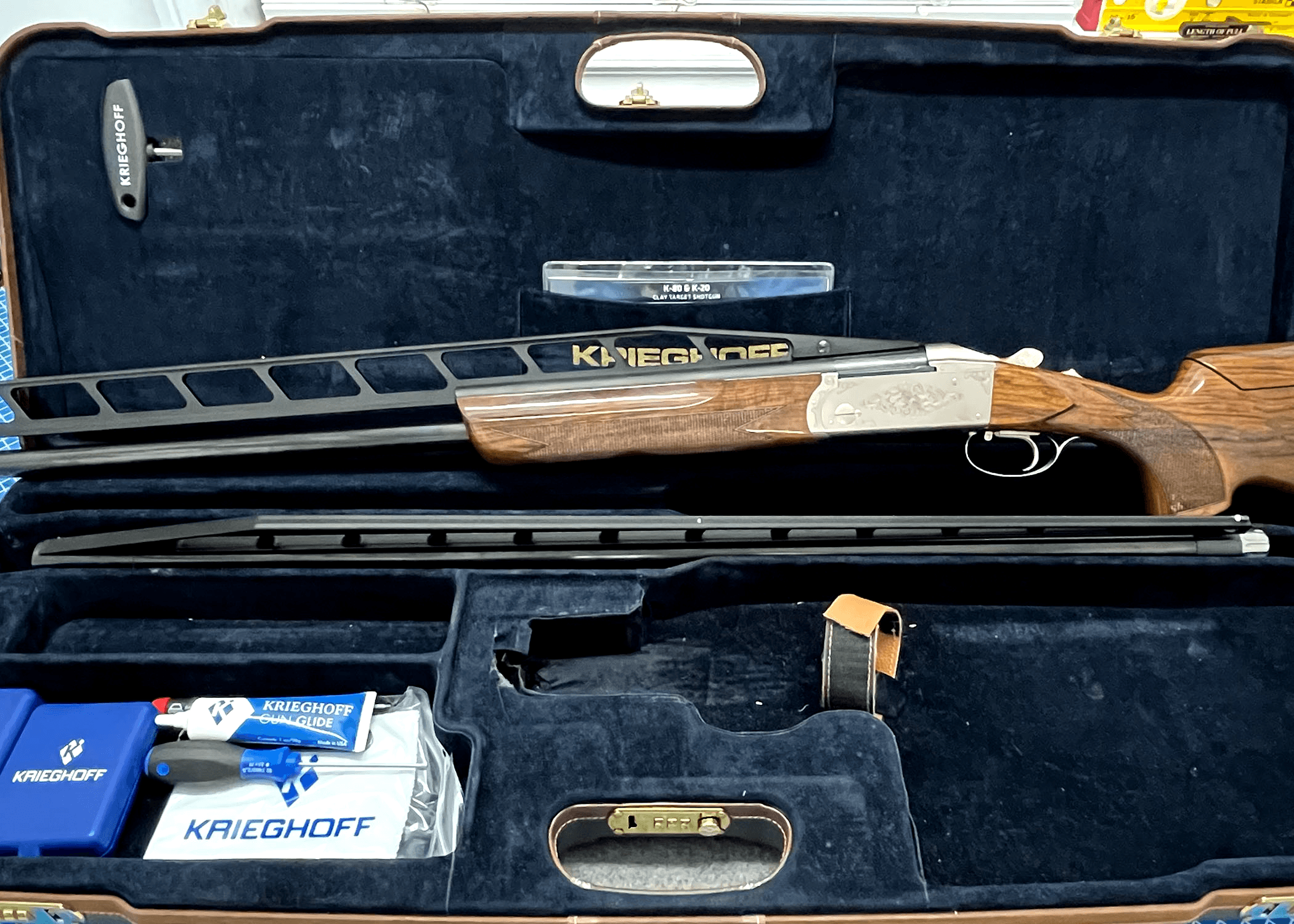 Photo of Krieghoff K80 Standard Trap Special 12GA Pro-Rib Un-Single 32"/34"