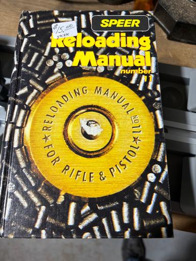 Photo of Speer Reloading Manual