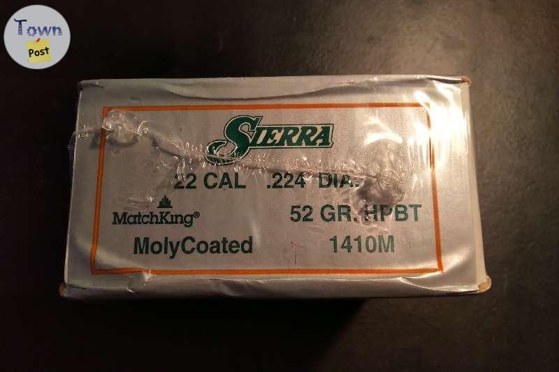 Photo of Sierra Matchking Molycoated bullets