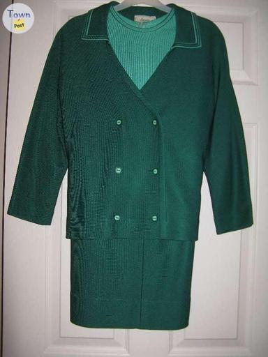 Photo of REDUCED to $40 ~ "LUCIA" ITALIAN KNIT 3 PIECE SUIT - 1