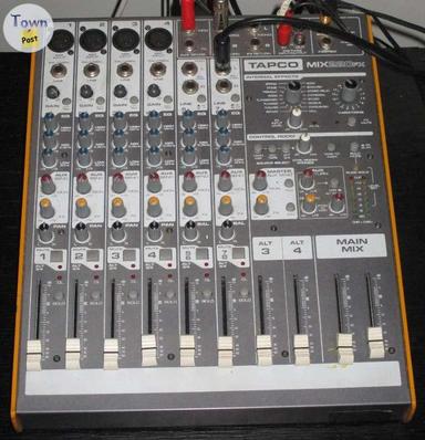 Photo of Tapco/Mackie 6-channel mixer $150 - 1