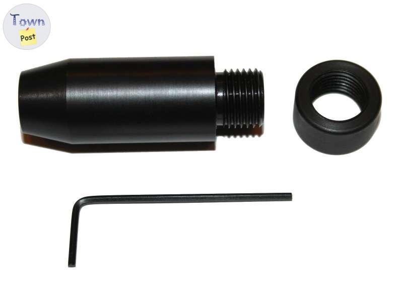 Photo of ADAPTER 1/2 20 UNF for 12 Air Riffles Air Barrels With Thread Protector NEW $30