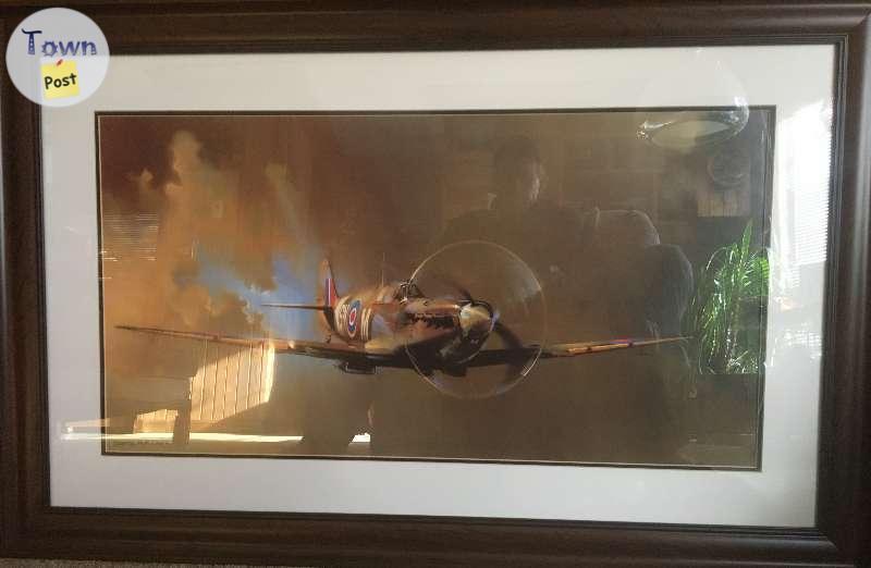 Photo of Framed Print of The Spitfire WWII Plane