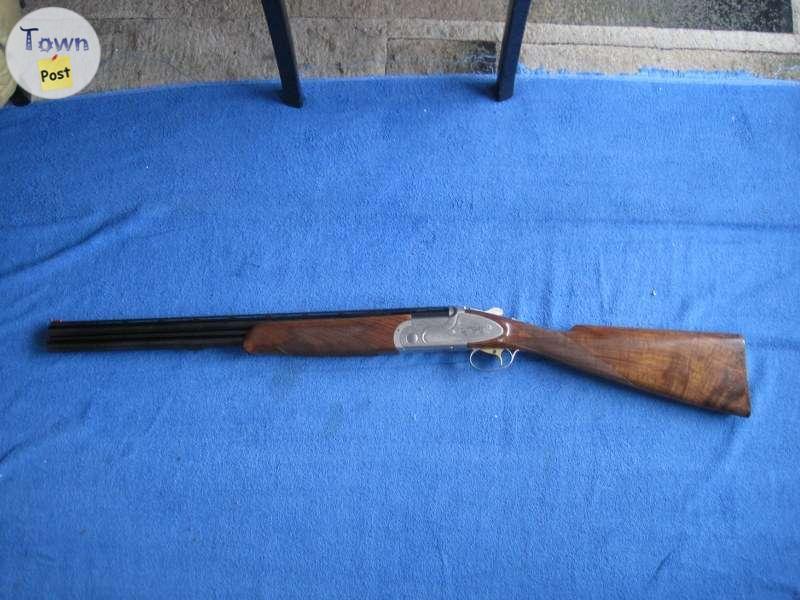 Photo of Verney-Carron Super 9 Extra Luxe 12 GA.Over Under Combo shotgun.