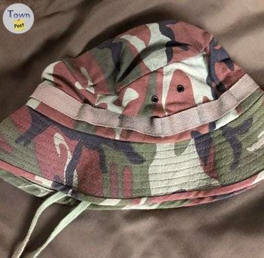 Photo of ERDL 1970s Vietnam Camouflage boonie Cap size medium. - 2