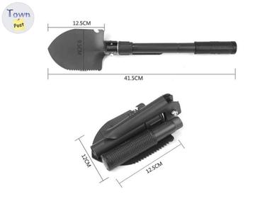 Photo of Portable Folding Shovel With Compass - 2