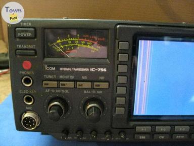 Photo of Icom IC-756 HF & 50 MHZ HAM RADIO - 2