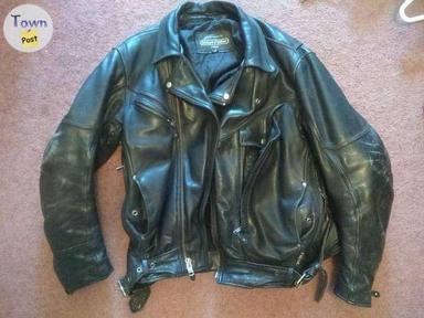 Photo of Men's motorcycle jacket and chaps - 1