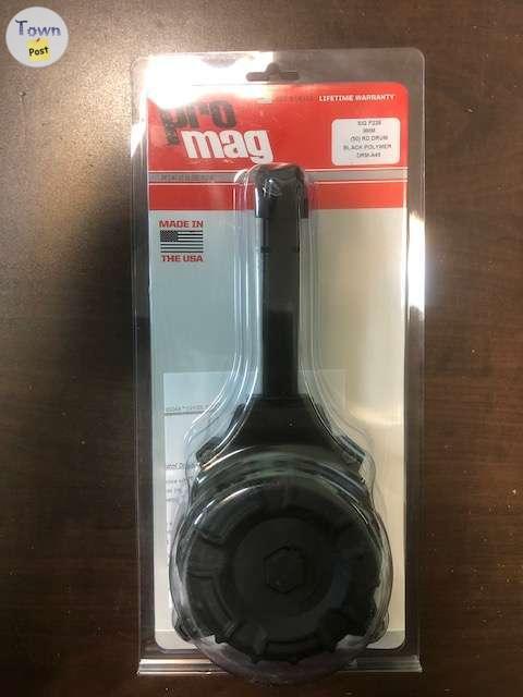 Photo of Brand new Pro Mag Sig Sauer P226 Drum Magazine 10/50 Rounds 9 mm $180 each