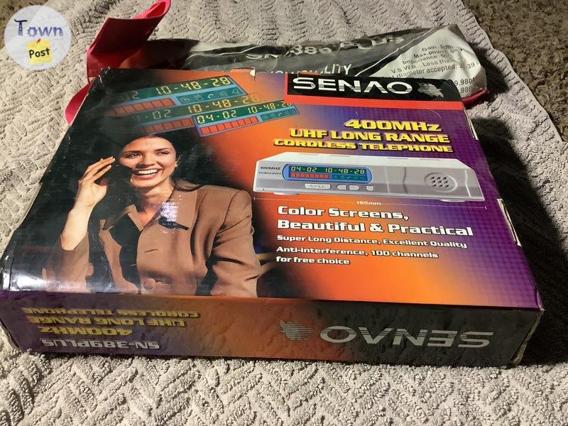 Photo of New Senao portable home phone 200 mile range