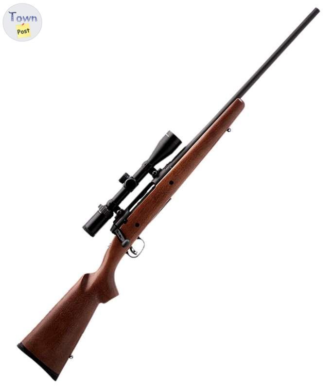 Photo of Brand new SAVAGE 22556 AXIS II XP Hardwood 30-06 SPFLD. 22” BBL Bolt Action Rifle/W Scope $800