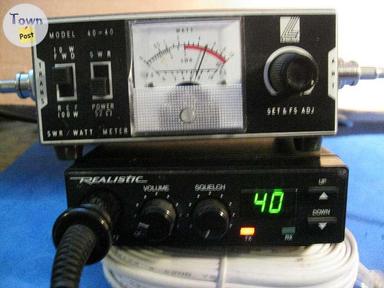 Photo of REALISTIC TRC-477 40 CH CB WITH MIC - 1