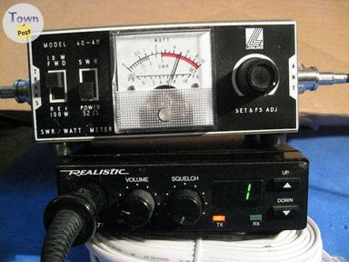 Photo of REALISTIC TRC-477 40 CH CB WITH MIC - 2