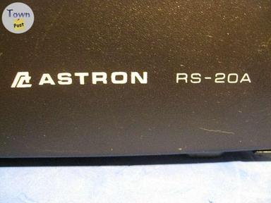 Photo of ASTRON 20AMP HAM RADIO CB RADIO DC POWER SUPPLY - 2