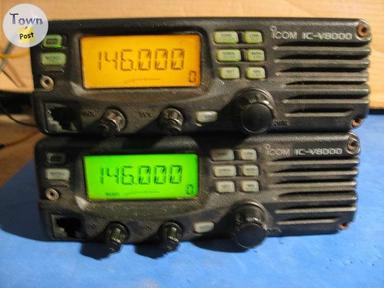 Photo of ICOM IC-V8000 X TWO PARTS OR REPAIR HAM RADIO VHF FM EACH - 1