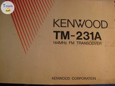 Photo of KENWOOD ham radio TM-231A VHF 2 meters - 1