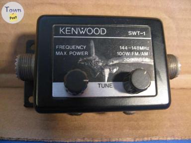 Photo of Kenwood SWT-1 2m VHF ham radio AM/FM/SSB Antenna Tuner - 1