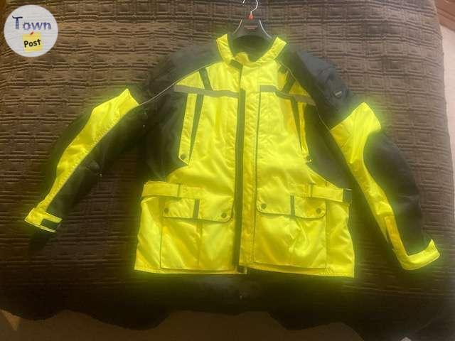 Photo of Hi Viz Motorcycle Jacket