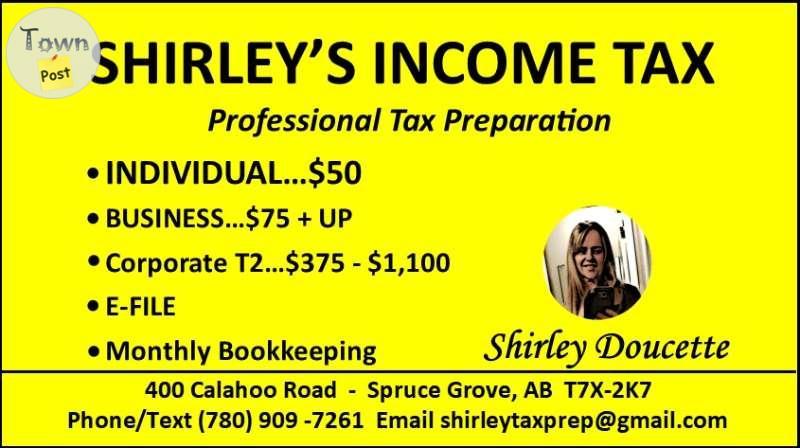 Photo of Income Tax Preparation