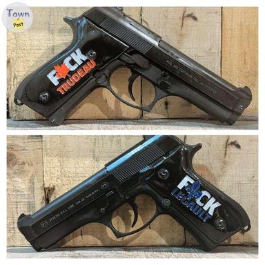 Photo of Custom Made Resin Beretta 92fs/96d Girsan Regard Grips - 1