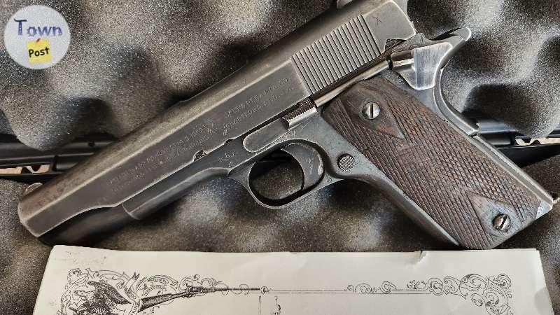 Photo of COLT 1911 GOVERNMENT 455 AUTO, COLLECTOR