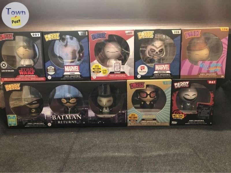 Photo of Assorted Dorbz figures see post for prices.