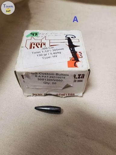 Photo of 30 Cal .308 bullets (reloading)  - 1