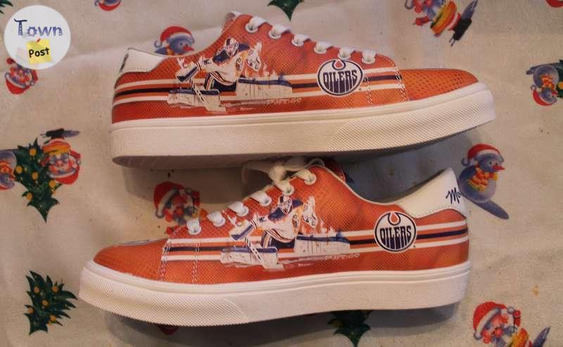 Photo of Oilers Custom Made Sneakers