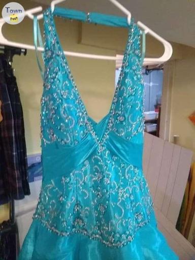 Photo of Beautiful turquoise color princess dress - 2