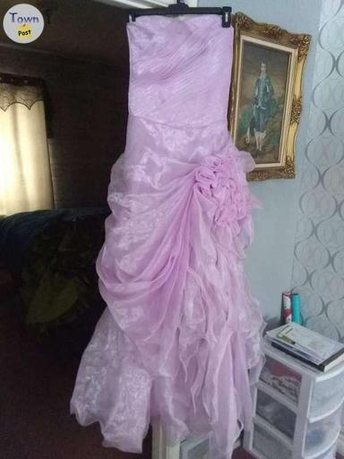 Photo of Lavender grad/prom dress - 2