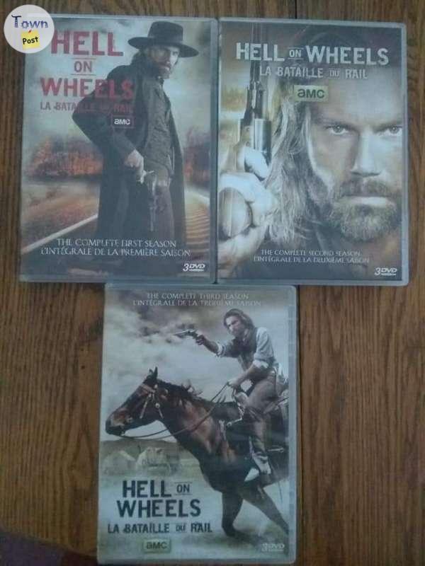 Photo of Hell on wheels series on DVD 