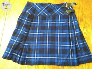 Photo of Ladies Blue Highland Casual kilt/skirt - 1