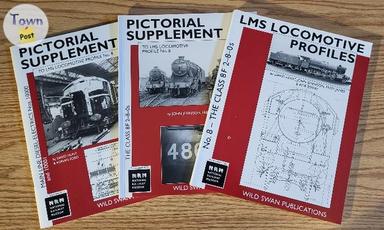 Photo of 3-PACK UK LOCOMOTIVE PROFILE BOOKS - 1