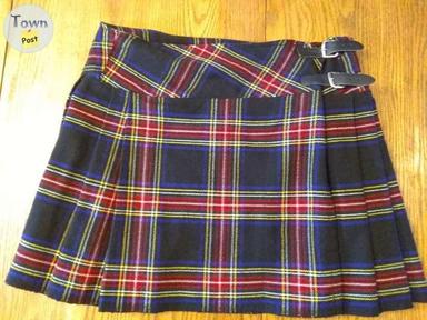 Photo of Ladies Black Stewart kilt/skirt - 1