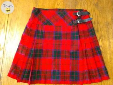 Photo of Ladies Scottish Rose tartan kilt/skirt  - 1