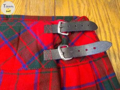 Photo of Ladies Scottish Rose tartan kilt/skirt  - 2