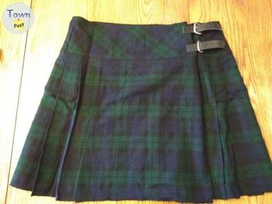 Photo of Ladies black watch tartan kilt/skirt  - 1