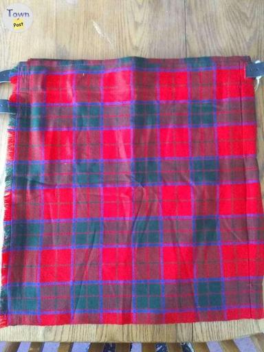 Photo of 2 Men's Scottish Rose tartan kilts  - 1