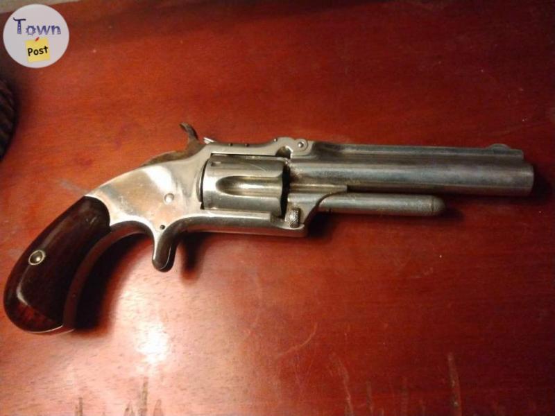 Photo of Smith & Wesson Model 1 1/2 Second Issue .32 RF Pocket Revolver $1700