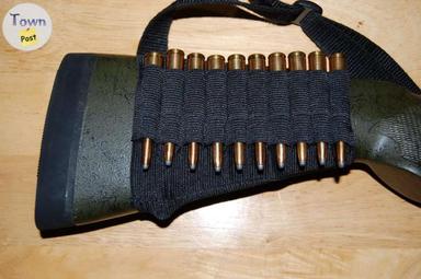 Photo of Universal Buttstock Rifle Cartridge Carrier $10.00 shipped - 1