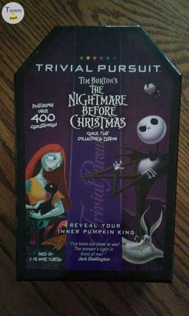 Photo of Nightmare before Christmas trivia game - 1