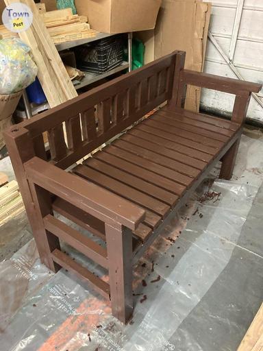 Photo of Wood Park Bench $135eachChristmas Special  - 1