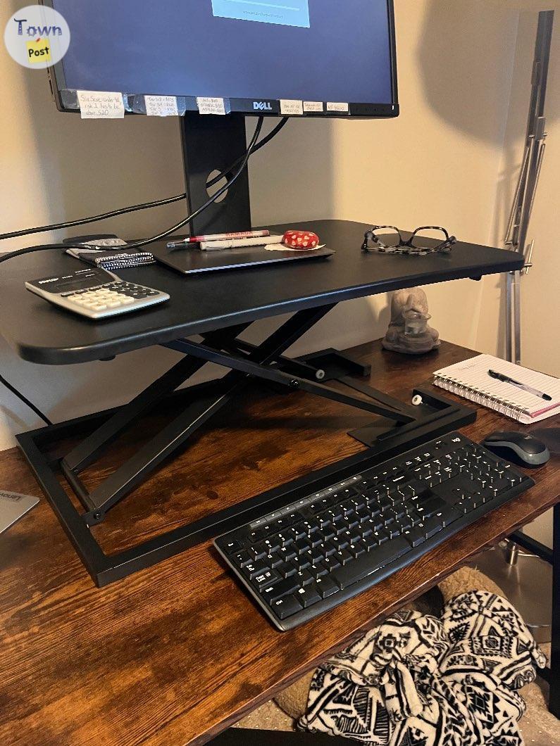 Photo of Computer standing desk riser