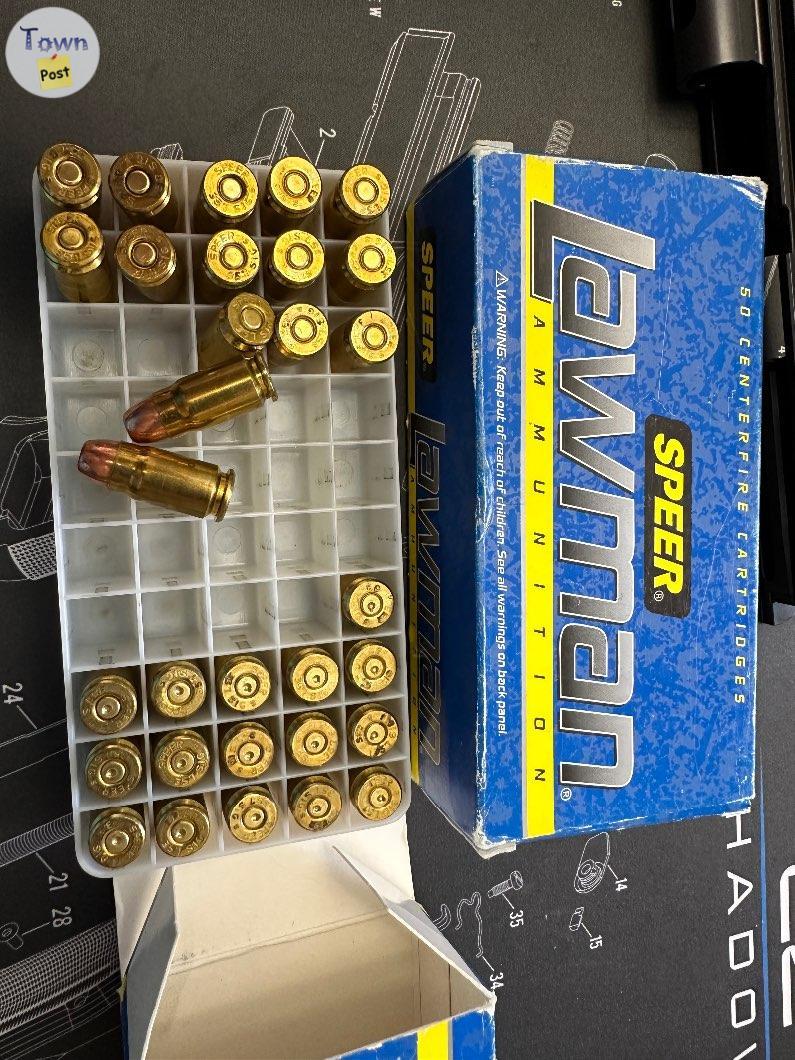 Photo of 357sig ammo 125 grains Speer Lawman