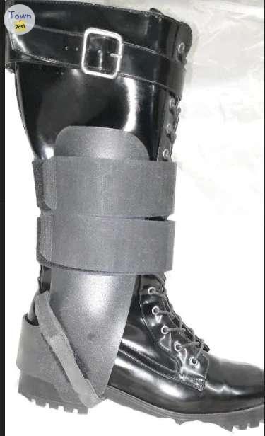 Photo of US Military Over Boot Aircast Ankle Stability Support Jump Brace - 1