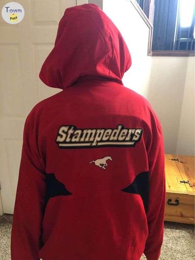 Photo of Calgary Stampeders Sideline Canadian Football League jacket - 1