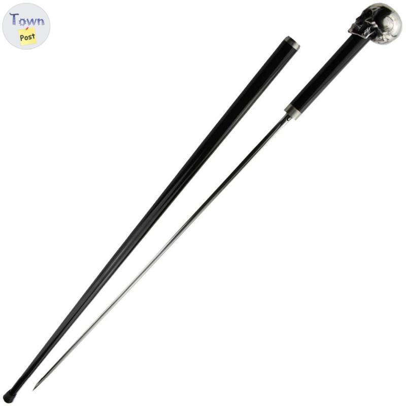 Photo of Hanwei Skull Cane, Tempered Carbon Steel, SH2131 $280