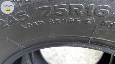 Photo of 16'' NEW TRUCK TIRES 245-75-16 LOAD E - 2